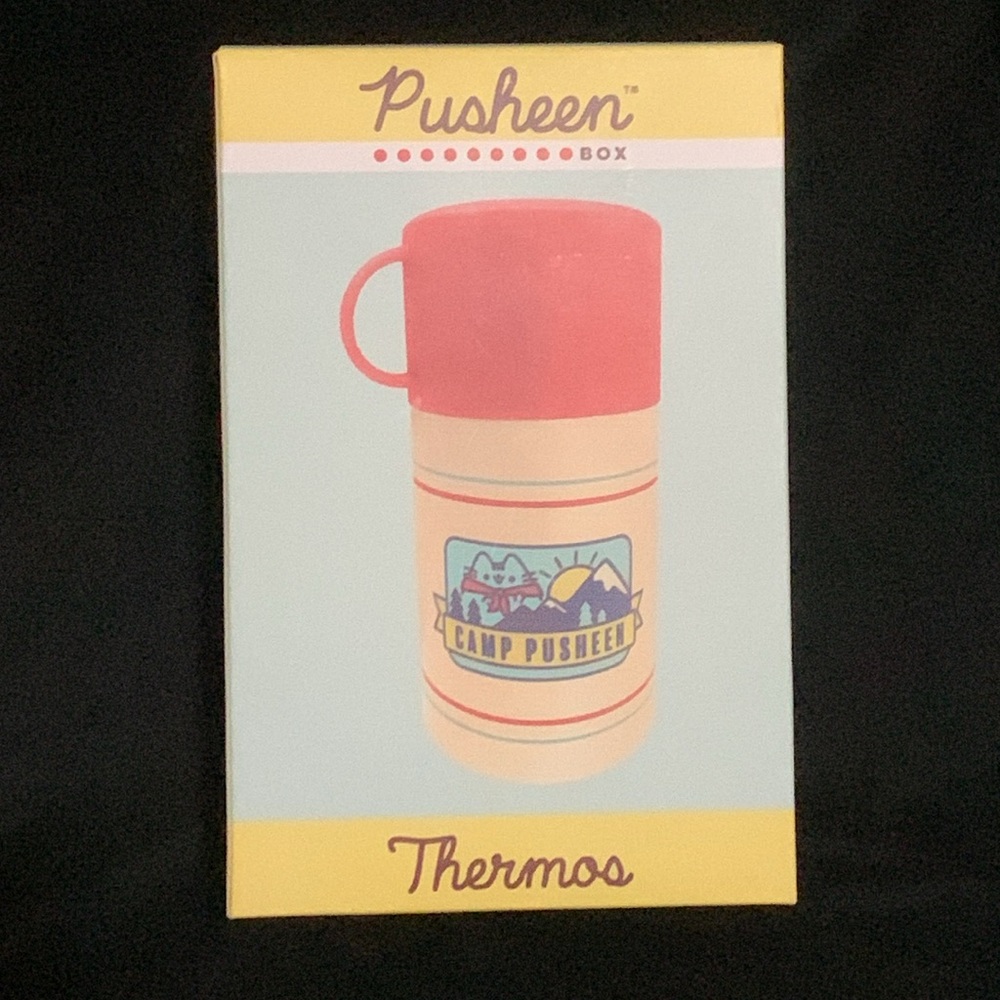 NWT Pusheen Thermos Camp Pusheen